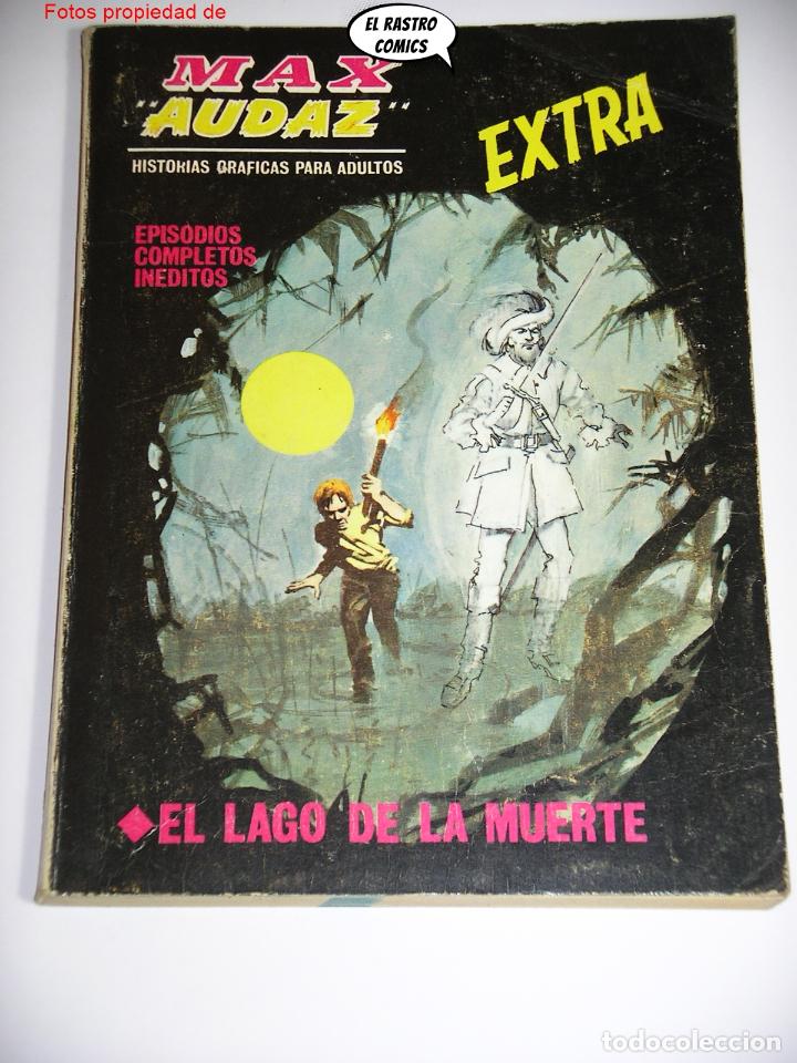 C&oacute;mics: Max Audaz n&ordm; 20, El lago de la muerte, ed. Vertice, taco - Foto 1