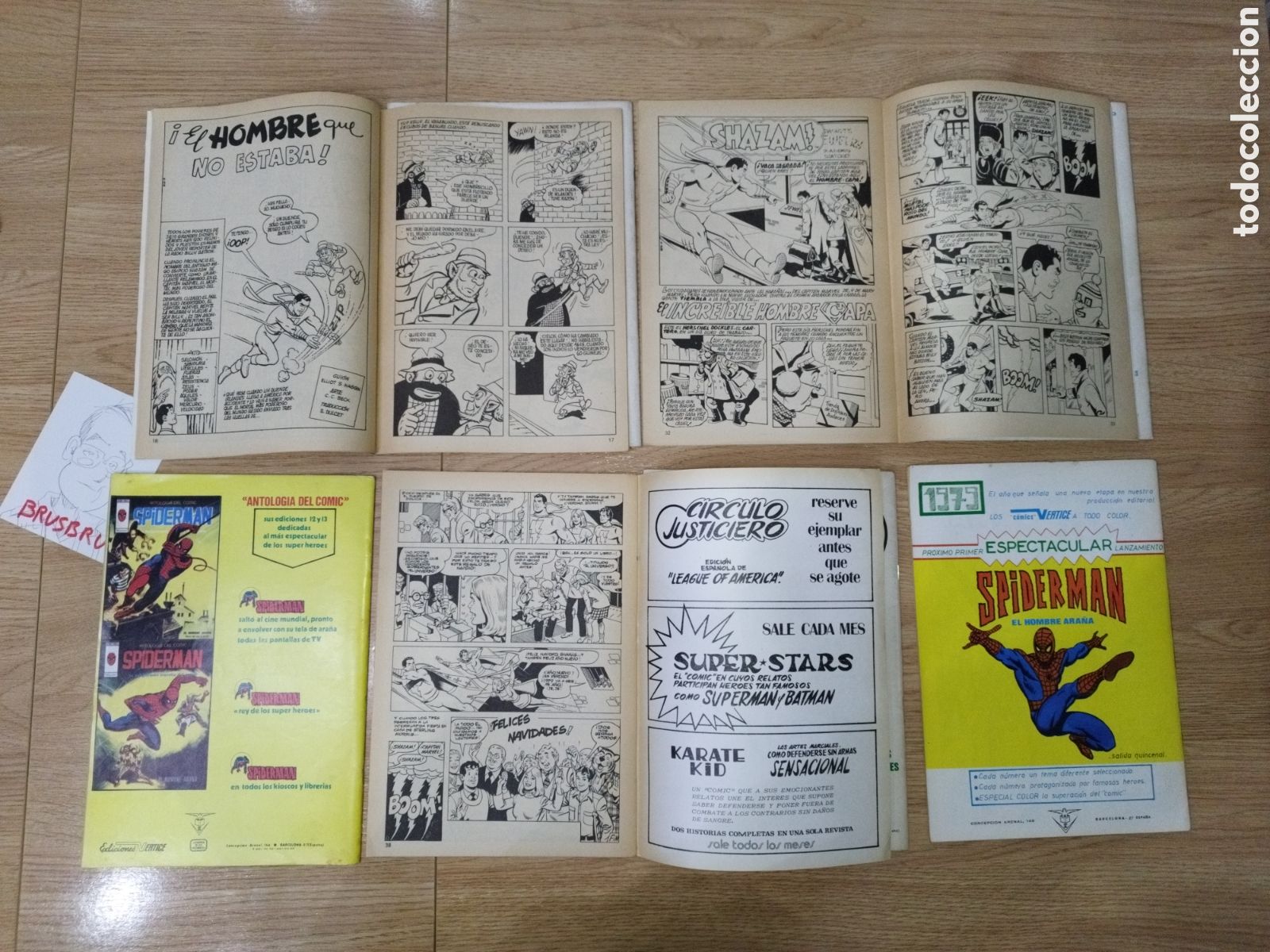 C&oacute;mics: LOTE DE 8 NUMEROS DE SHAZAN, EDICIONES VERTICE - Foto 3