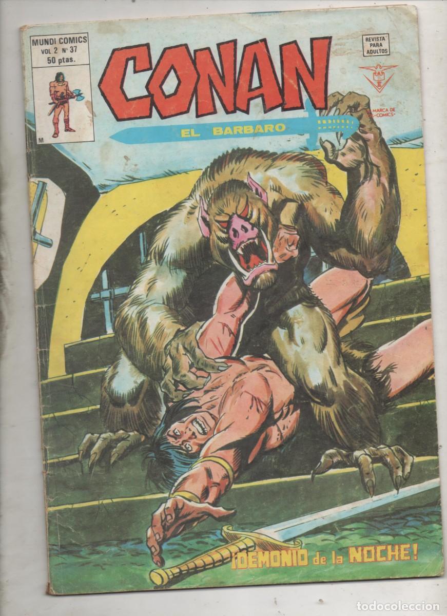 C&oacute;mics: CONAN EL BARBARO - VOL.2 . N&ordm; 37 -VERTICE . E1 - Foto 1