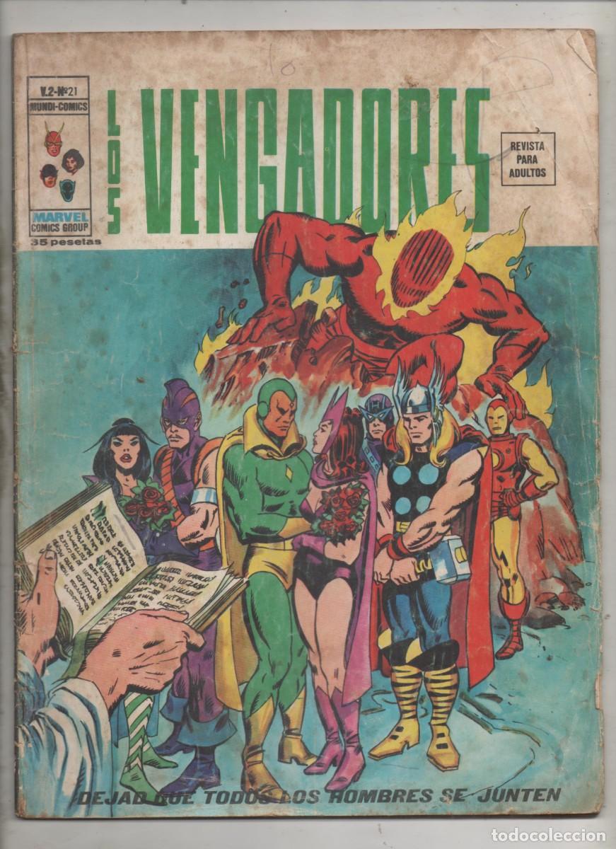 C&oacute;mics: LOS VENGADORES VOL.2 N&ordm; 21 . VERTICE -e1 - Foto 1
