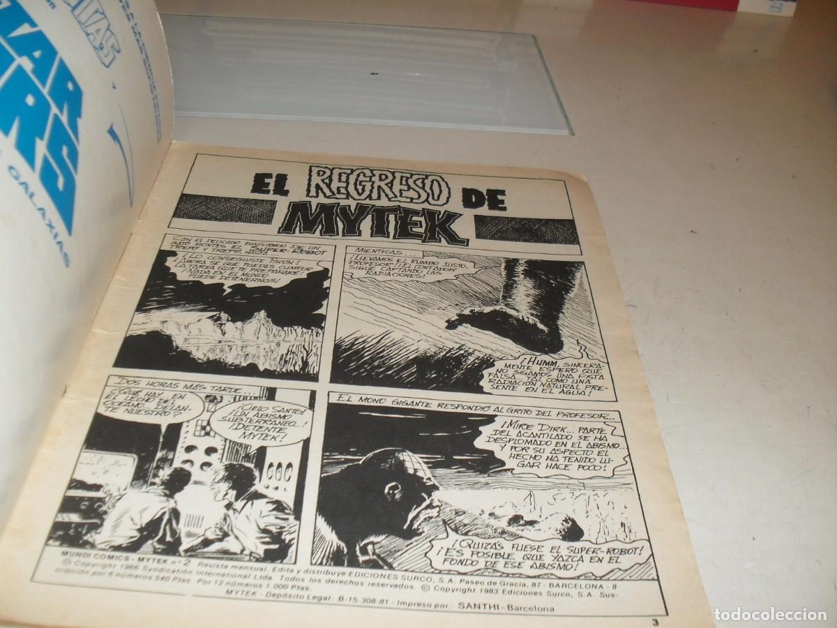 C&oacute;mics: MYTEK N&ordm; 2 EL REGRESO DE MYTEK.SIRCO,1983 - Foto 2