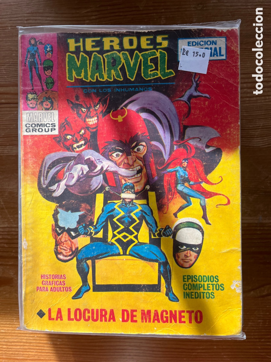 C&oacute;mics: H&eacute;roes Marvel volumen 1 v&eacute;rtice completa - Foto 18