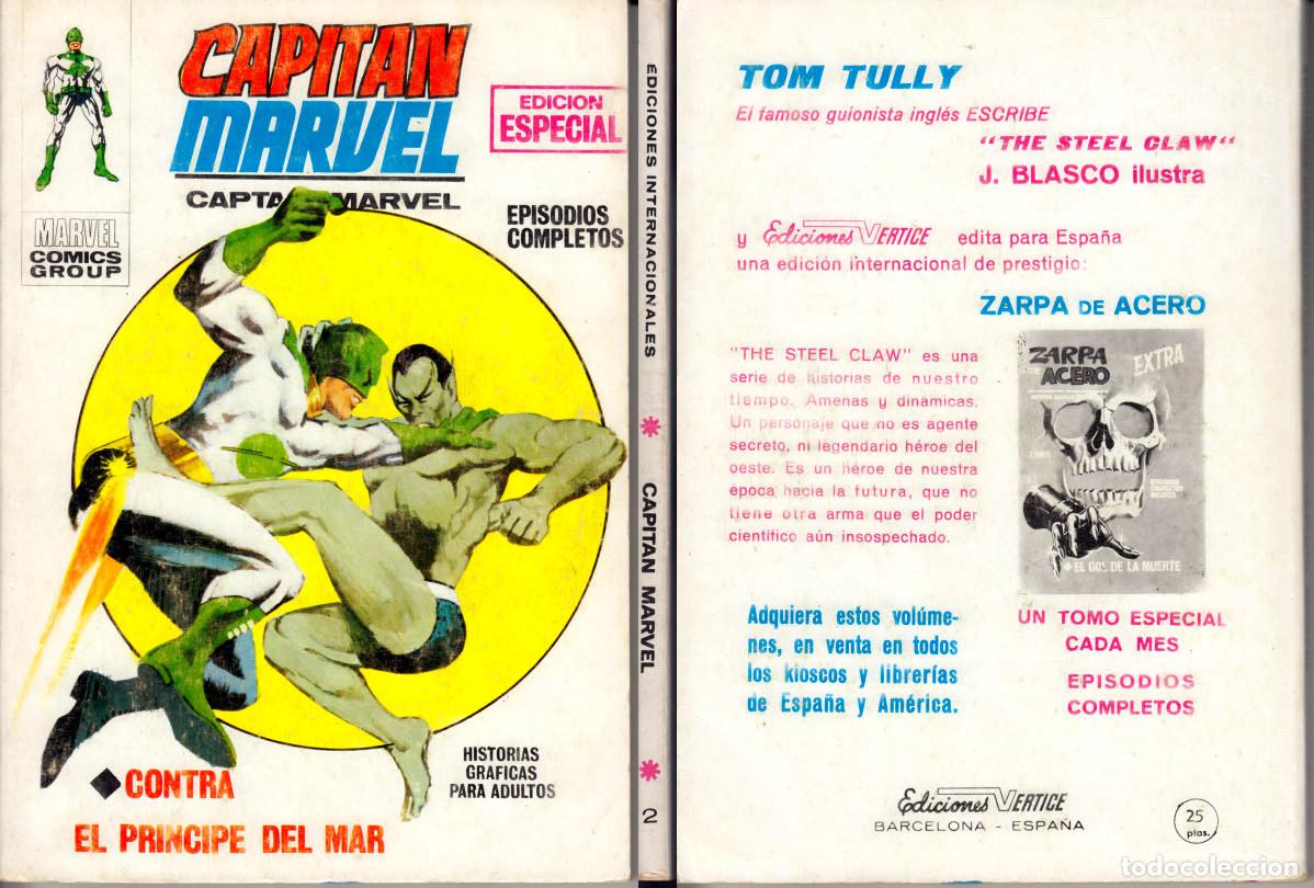 C&oacute;mics: Vertice V1 Capitan Marvel Colecci&oacute;n completa MBE - Foto 4
