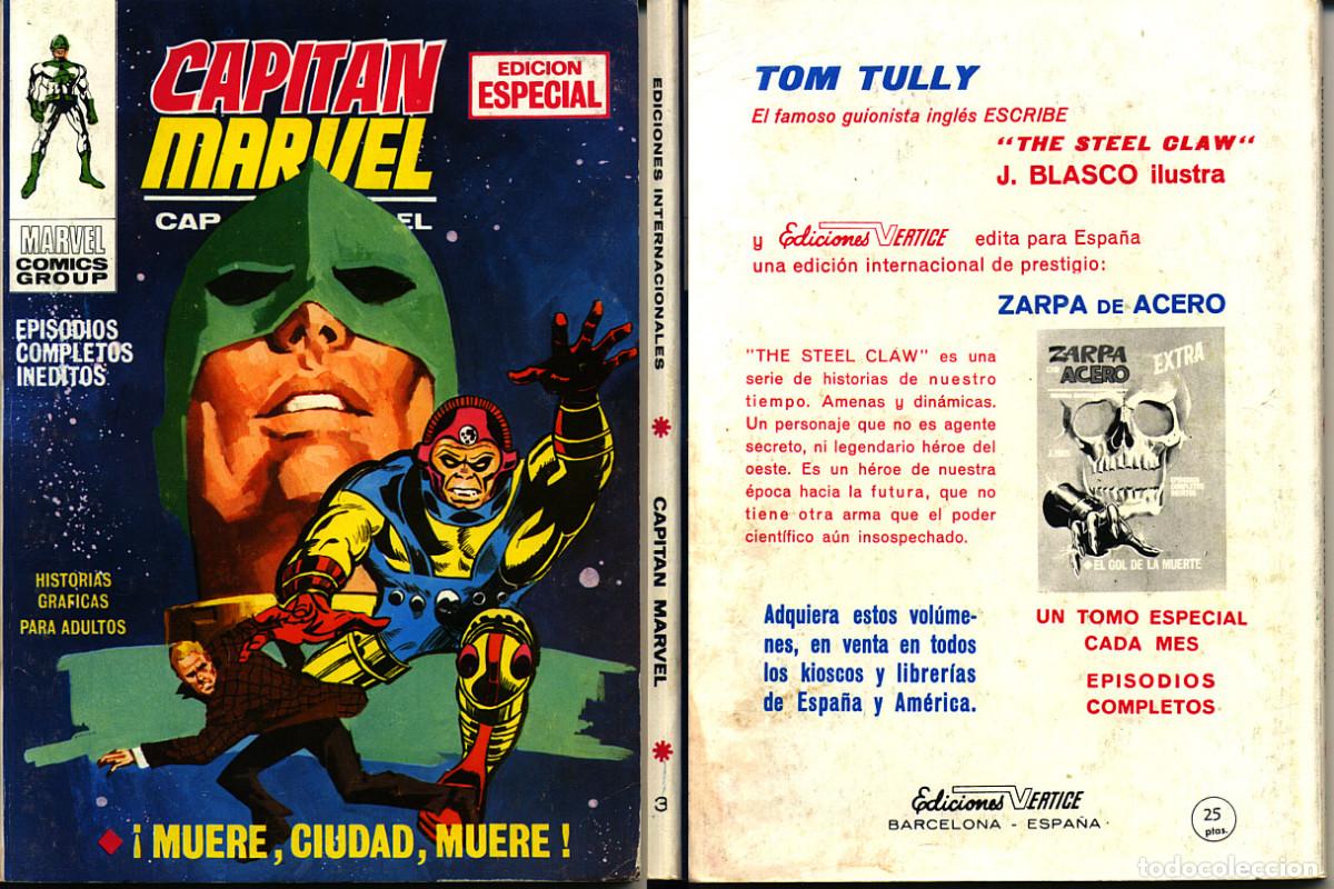 C&oacute;mics: Vertice V1 Capitan Marvel Colecci&oacute;n completa MBE - Foto 5