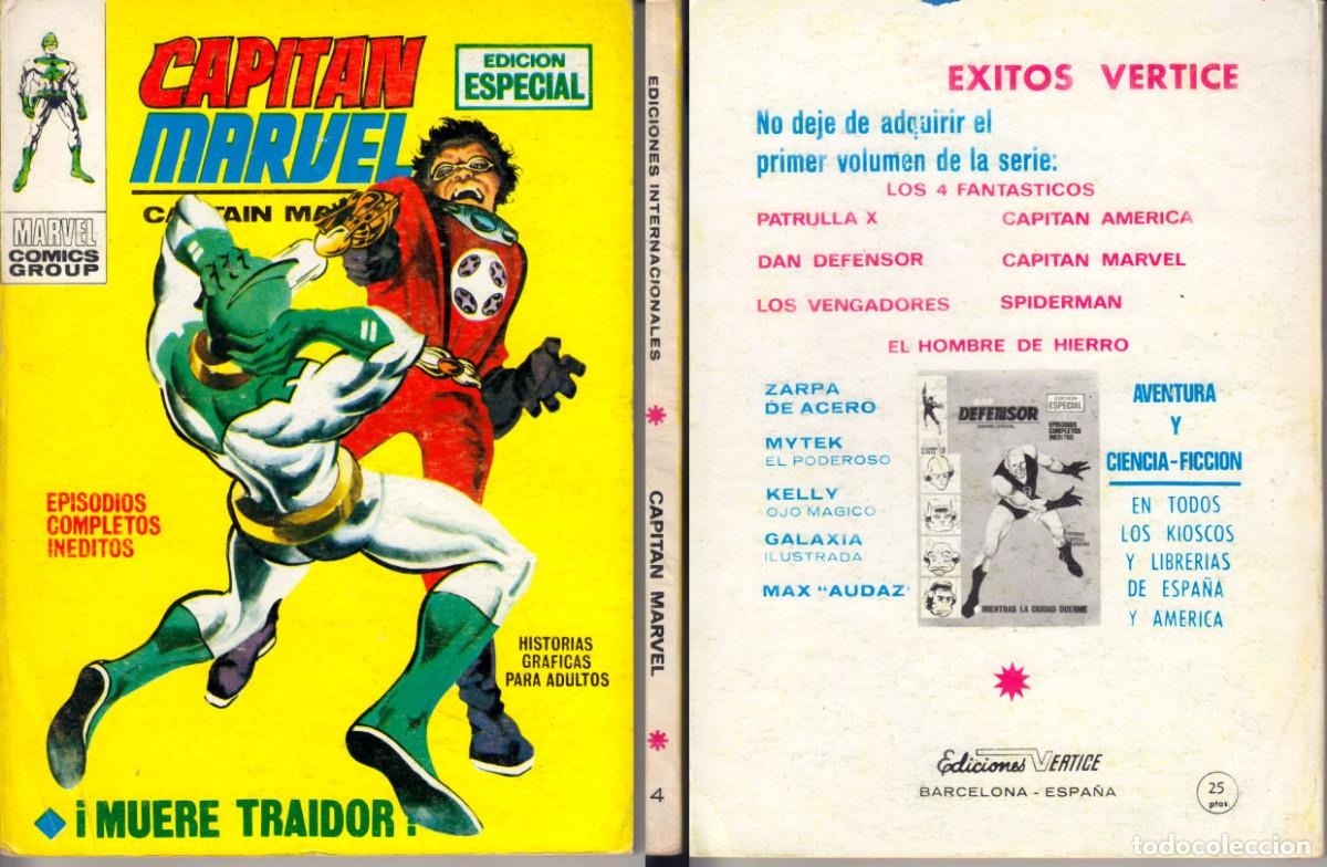 C&oacute;mics: Vertice V1 Capitan Marvel Colecci&oacute;n completa MBE - Foto 6
