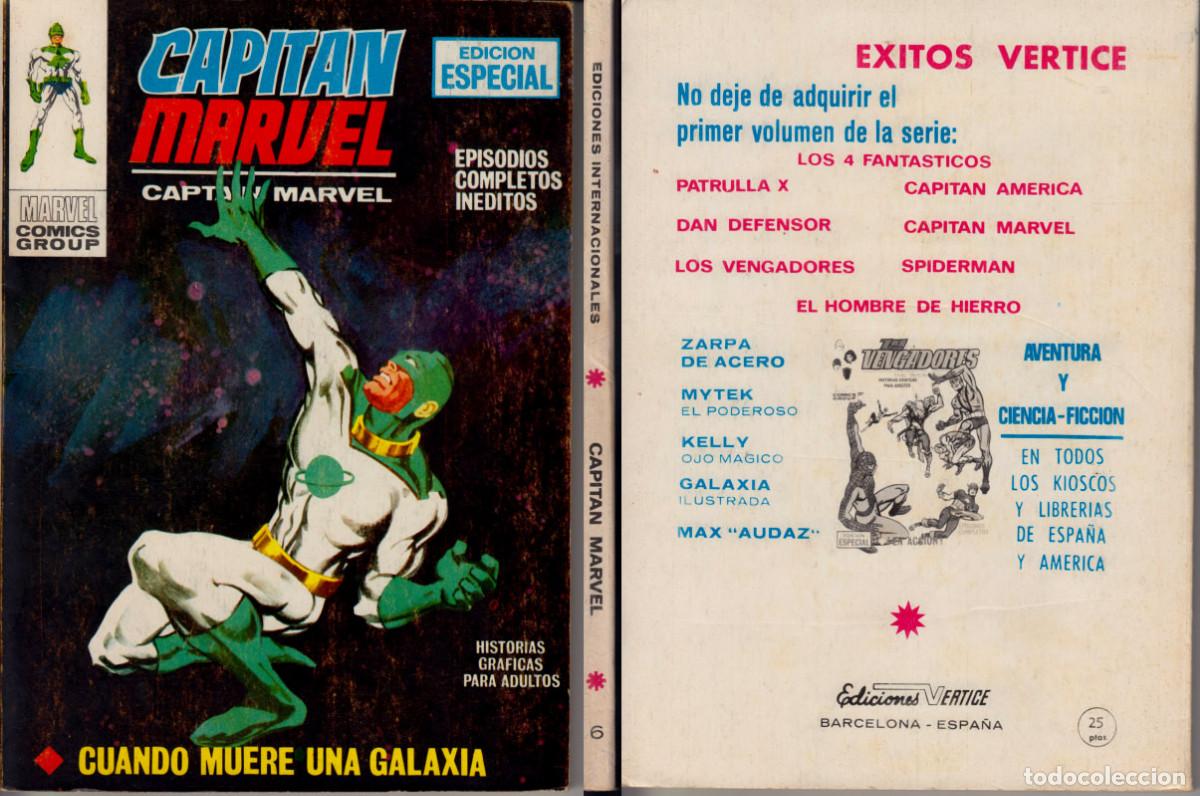 C&oacute;mics: Vertice V1 Capitan Marvel Colecci&oacute;n completa MBE - Foto 8