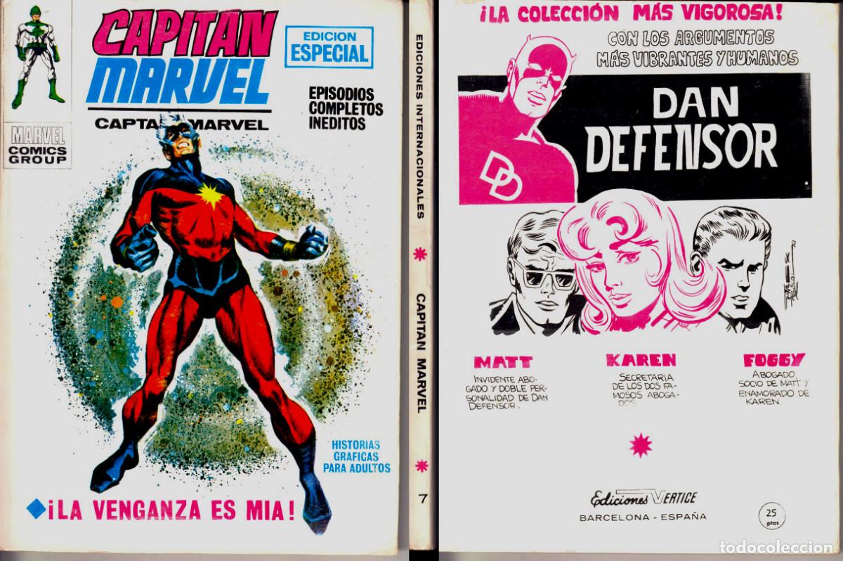 C&oacute;mics: Vertice V1 Capitan Marvel Colecci&oacute;n completa MBE - Foto 9