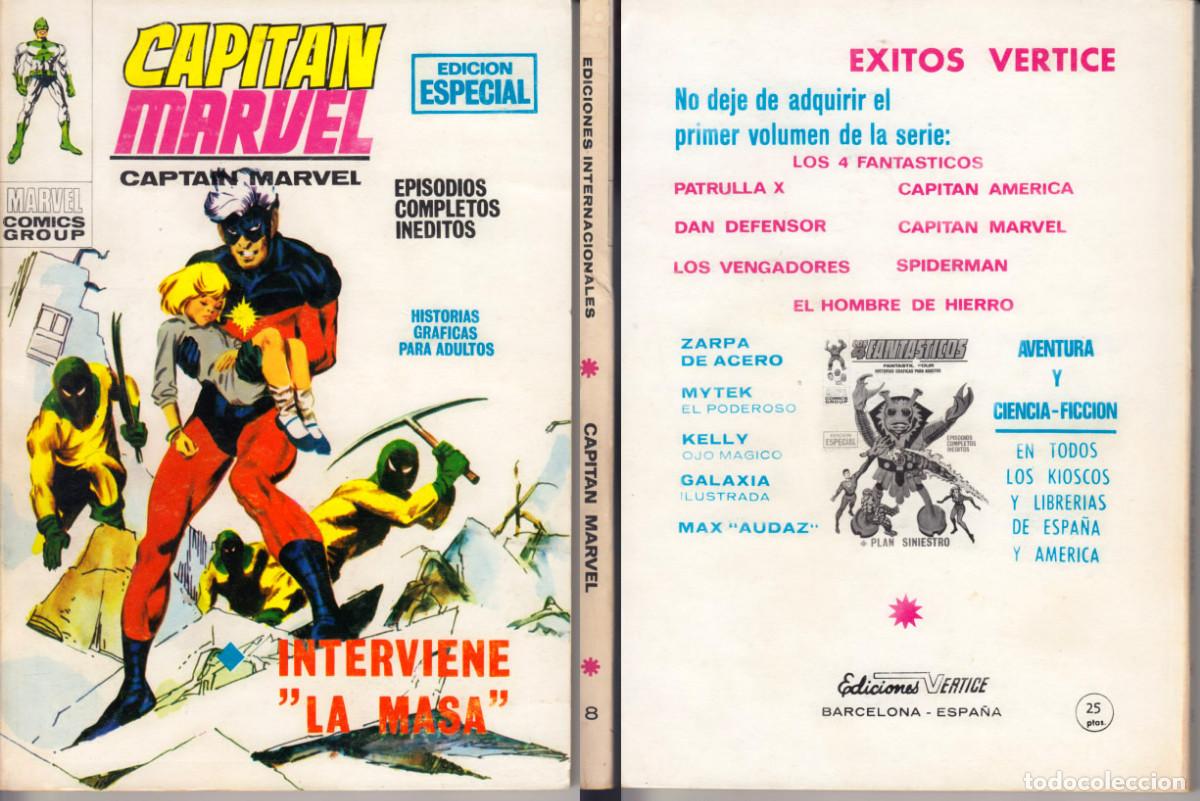 C&oacute;mics: Vertice V1 Capitan Marvel Colecci&oacute;n completa MBE - Foto 10