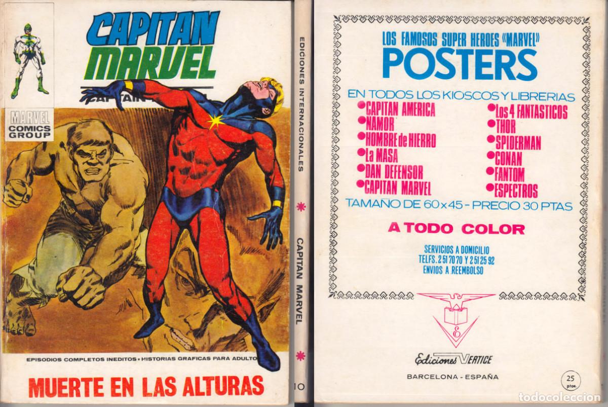 C&oacute;mics: Vertice V1 Capitan Marvel Colecci&oacute;n completa MBE - Foto 12