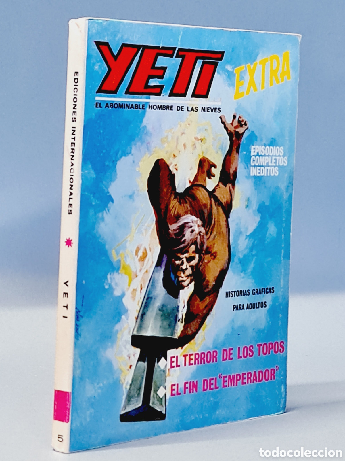 C&oacute;mics: CASI EXCELENTE ESTADO YETI 5 EL TERROR DE LOS TOPOS EDICIONES VERTICE - Foto 1