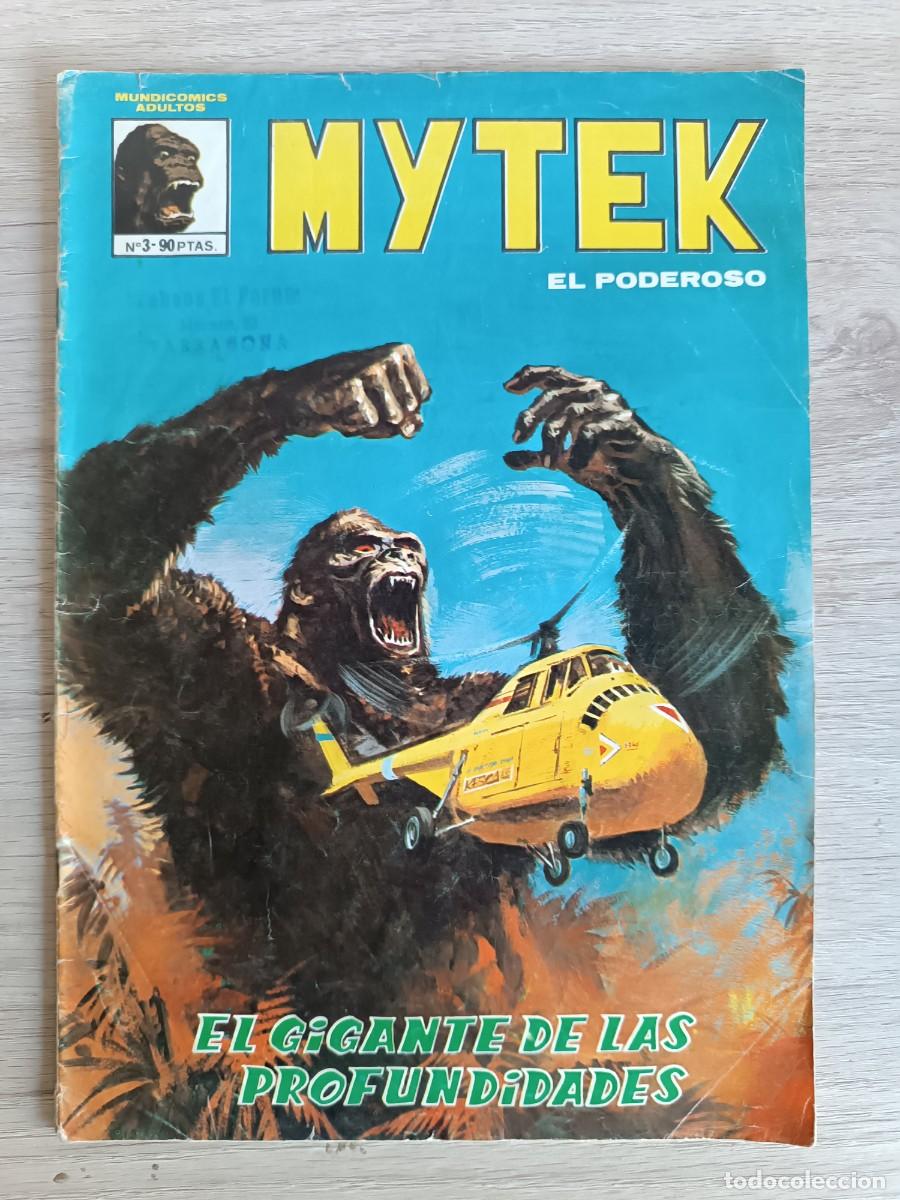 C&oacute;mics: MYTEK EL PODEROSO N&ordm; 3,(DE 5).ediciones vertice,a&ntilde;o 1981.EN COLOR. - Foto 1