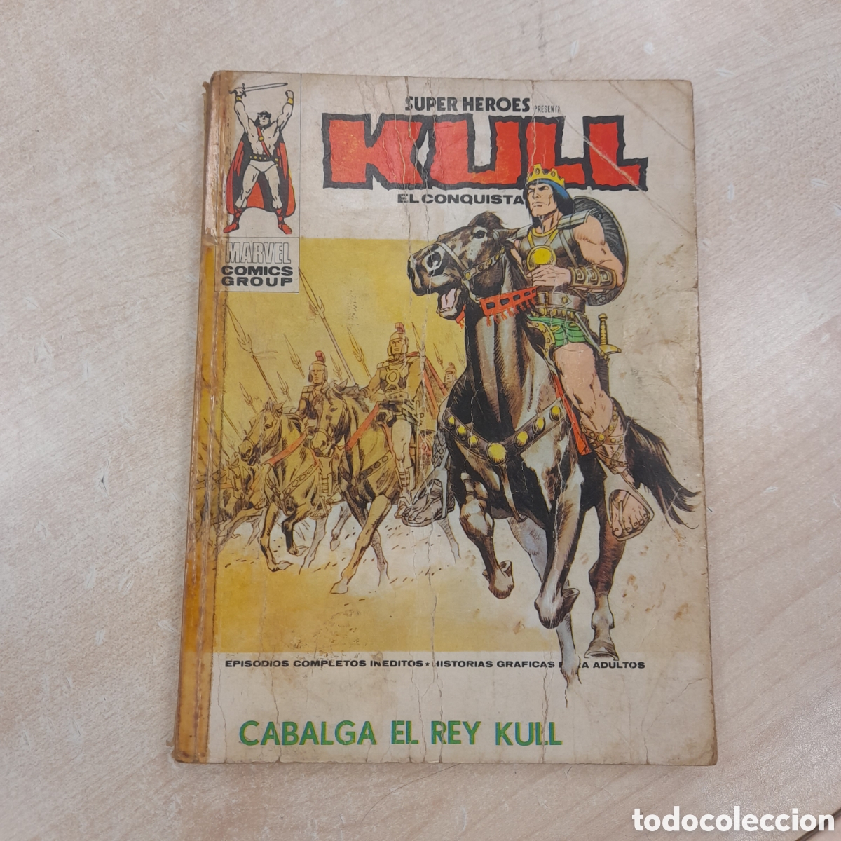 C&oacute;mics: Kull,el conquistador. Canalga el reu Kull - Foto 1