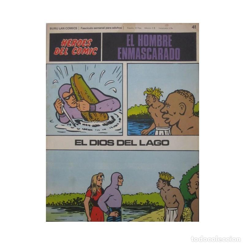 C&oacute;mics: H&eacute;roes del C&oacute;mic 41. El Hombre Enmascarado. El Dios del Lago - Foto 1