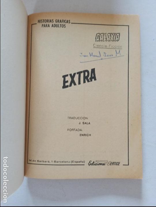 C&oacute;mics: GALAXIA EXTRA COMPLETA - 8 NUMEROS - N&ordm; 1 A 8 - VERTICE (TACO) (IC) - Foto 14