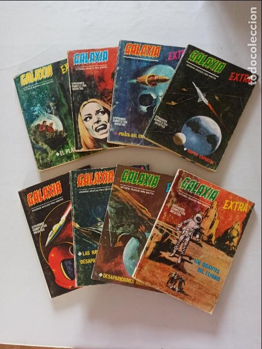 C&oacute;mics: GALAXIA EXTRA COMPLETA - 8 NUMEROS - N&ordm; 1 A 8 - VERTICE (TACO) (IC) - Foto 1