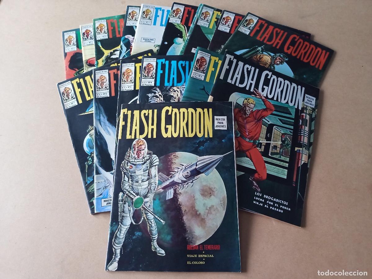 C&oacute;mics: FLASH GORDON V.1 - DEL 1 AL 17 - BUEN ESTADO - Foto 1