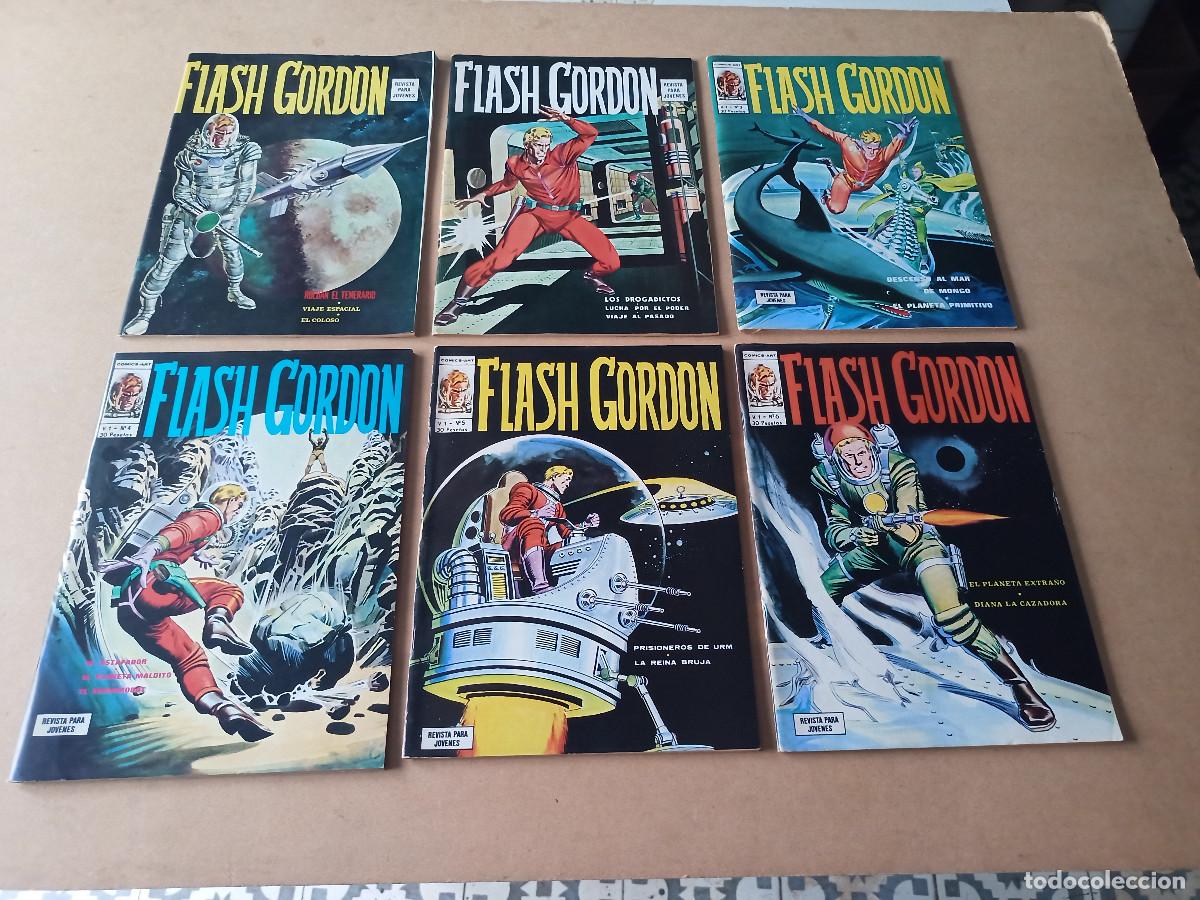 C&oacute;mics: FLASH GORDON V.1 - DEL 1 AL 17 - BUEN ESTADO - Foto 2