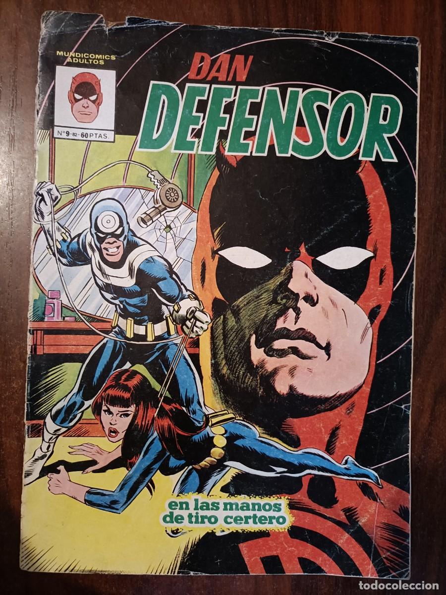 C&oacute;mics: DAN DEFENSOR. EN LAS MANOS DE TIRO CERTERO - N&ordm; 9- V&Eacute;RTICE. 1982 - Foto 1