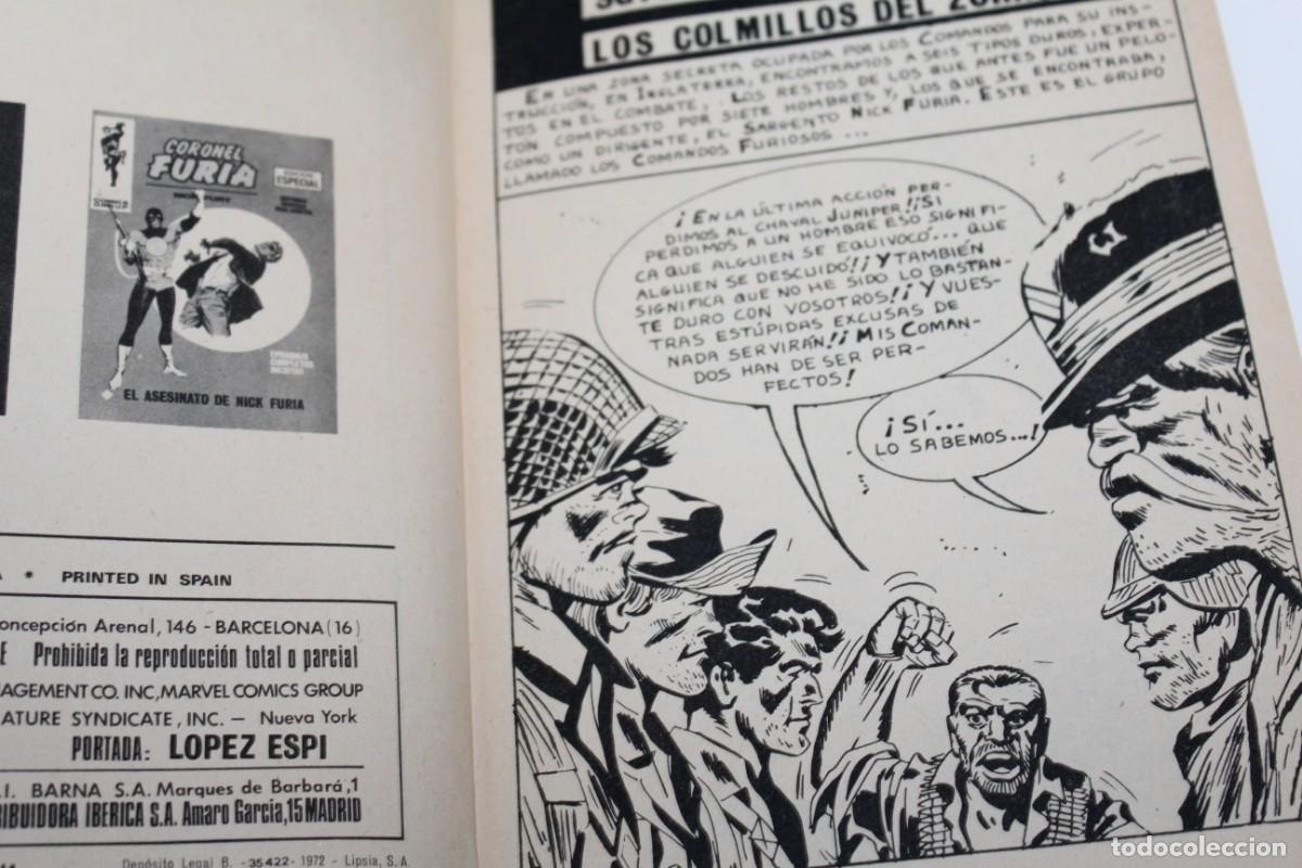 C&oacute;mics: COMICS SARGENTO FURIA - LOS COLMILLOS DEL ZORRO - N&ordm;3 - Foto 6