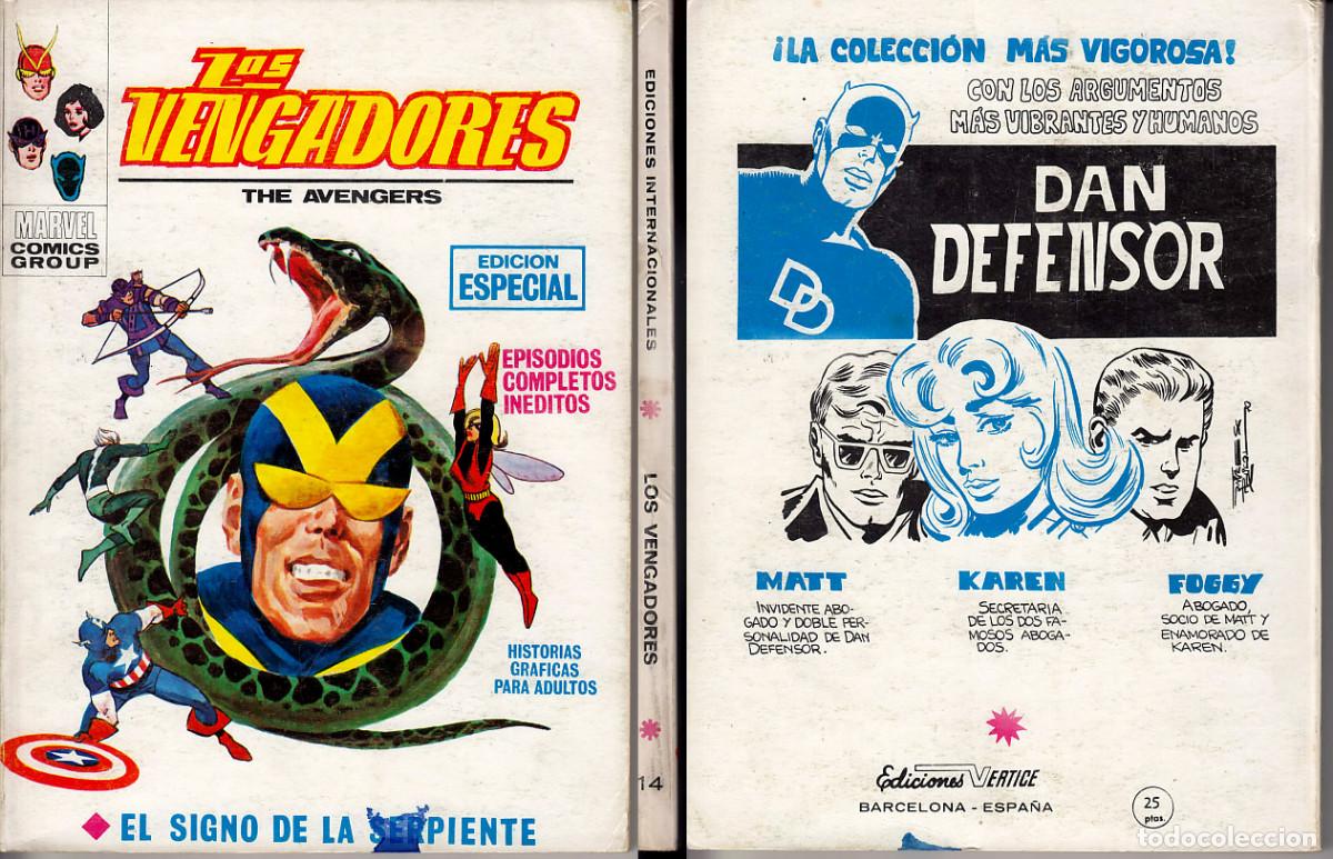 C&oacute;mics: Vertice V1 Los Vengadores 14 - Foto 1