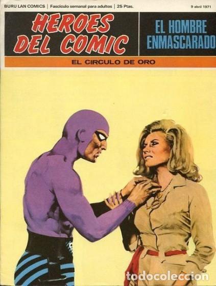 C&oacute;mics: H&eacute;roes del C&oacute;mic 11. El Hombre Enmascarado. El C&iacute;rculo de Oro - Foto 1