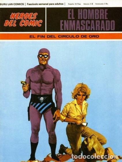 C&oacute;mics: H&eacute;roes del C&oacute;mic 12. El Hombre Enmascarado. El fin del C&iacute;rculo de Oro - Foto 1