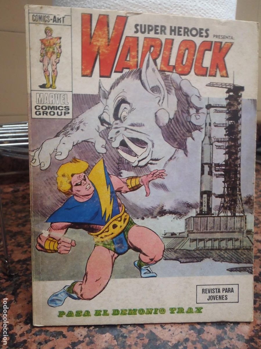 C&oacute;mics: SUPER HEROES -WARLOCK N&ordm; 5 - VERTICE VOL I - Foto 1