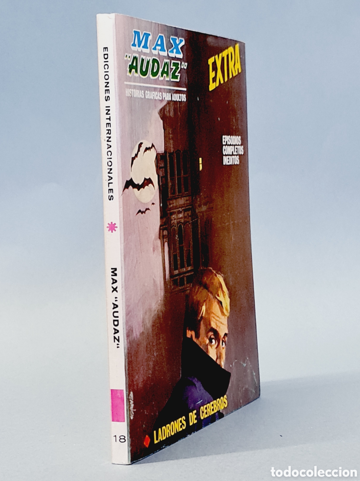 C&oacute;mics: EXCELENTE ESTADO MAX AUDAZ 18 LADRONES DE CEREBROS TACO EDICIONES VERTICE - Foto 1