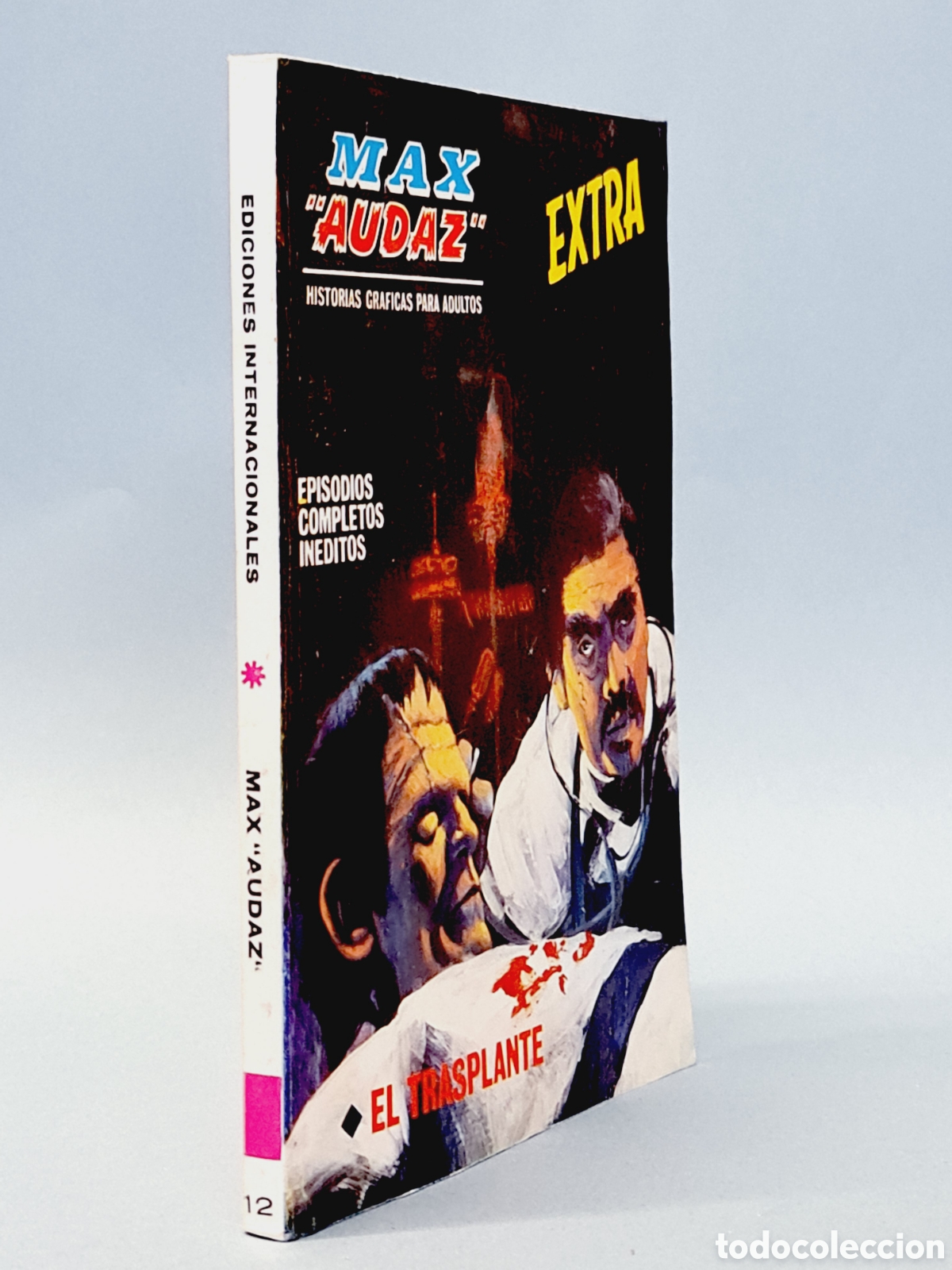 C&oacute;mics: DE KIOSCO MAX AUDAZ 12 EL TRASPLANTE TACO EDICIONES VERTICE - Foto 1
