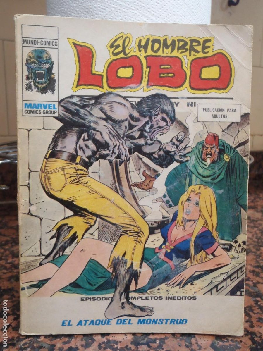 C&oacute;mics: EL HOMBRE LOBO - N&ordm; 9 - VERTICE - VOL I - Foto 1
