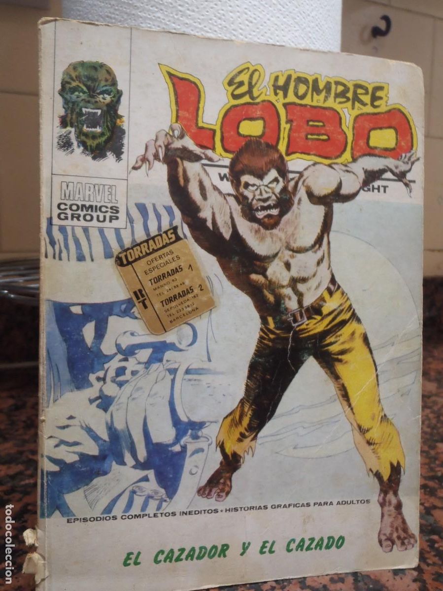 C&oacute;mics: EL HOMBRE LOBO - N&ordm; 2 - VERTICE - VOL I - Foto 1