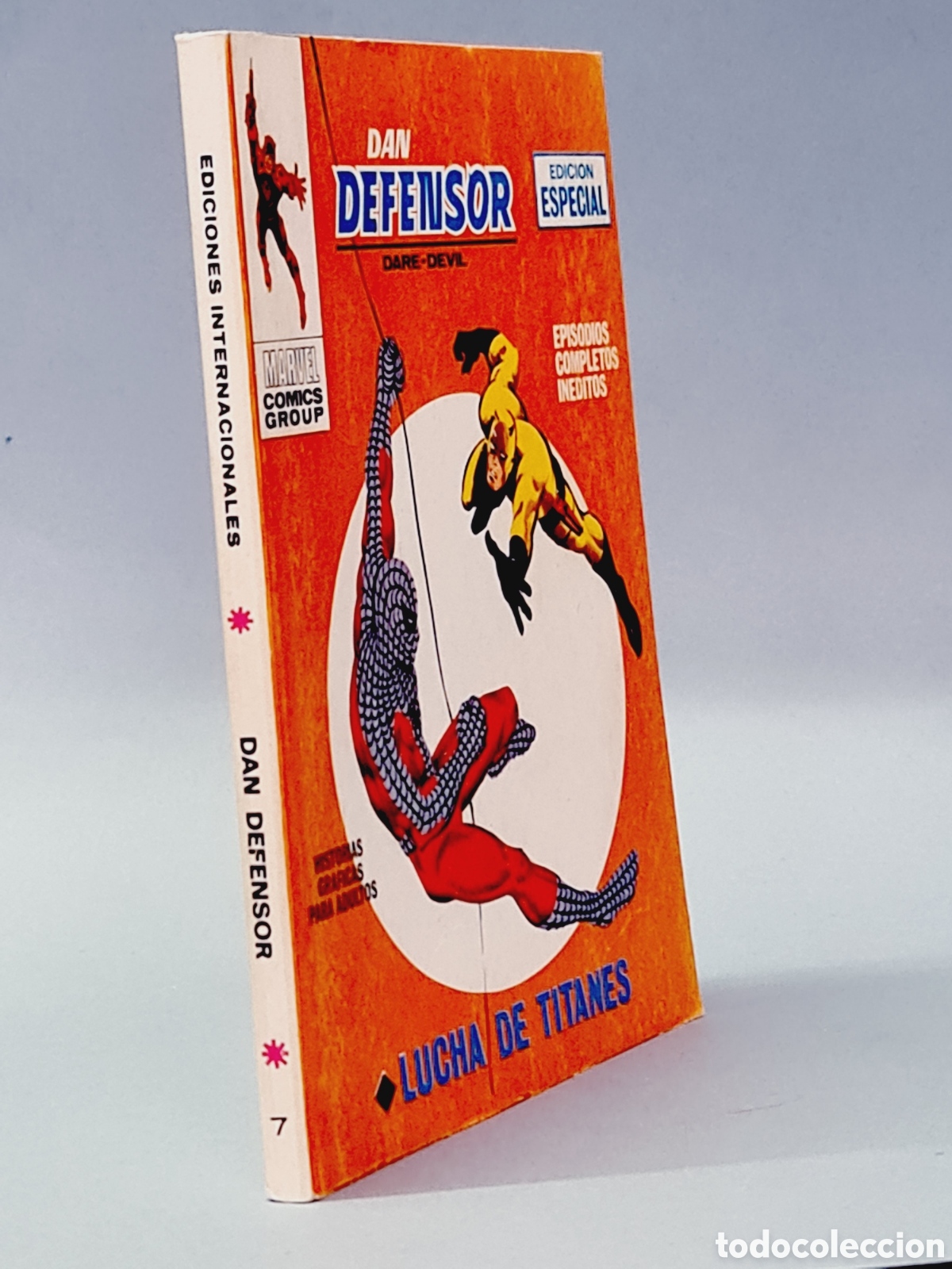 C&oacute;mics: EXCELENTE ESTADO DAN DEFENSOR 7 LUCHA DE TITANES TACO EDICIONES VERTICE - Foto 1
