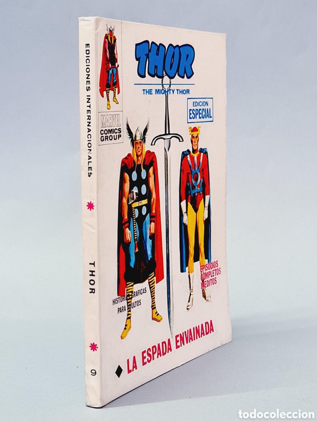 C&oacute;mics: CASI EXCELENTE ESTADO THOR 9 LA ESPADA ENVAINADA TACO EDICIONES MARVEL VERTICE - Foto 1