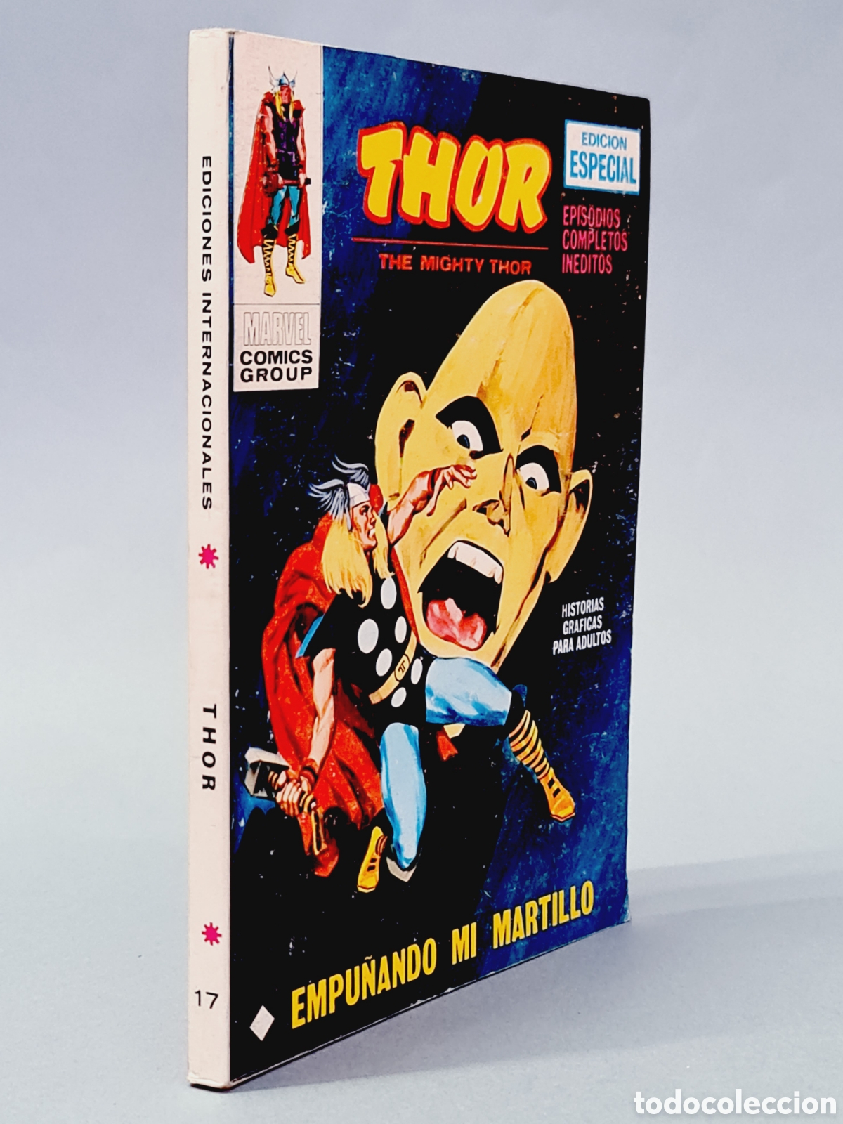 C&oacute;mics: CASI EXCELENTE ESTADO THOR 17 EMPU&Ntilde;ANDO MI MARTILLO TACO EDICIONES MARVEL VERTICE - Foto 1