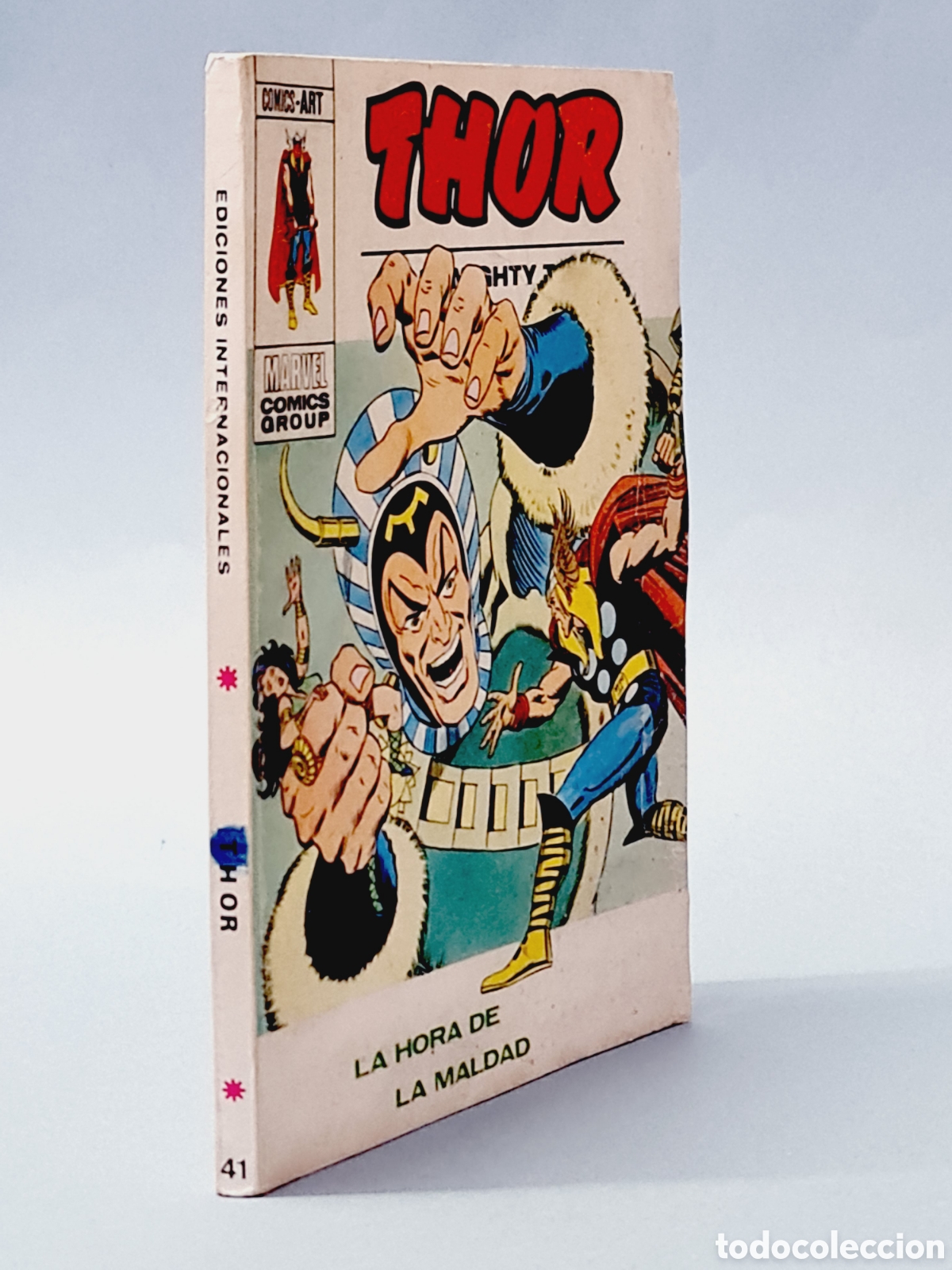 C&oacute;mics: BUEN ESTADO THOR 41 LA HORA DE LA MALDAD TACO EDICIONES MARVEL VERTICE - Foto 1