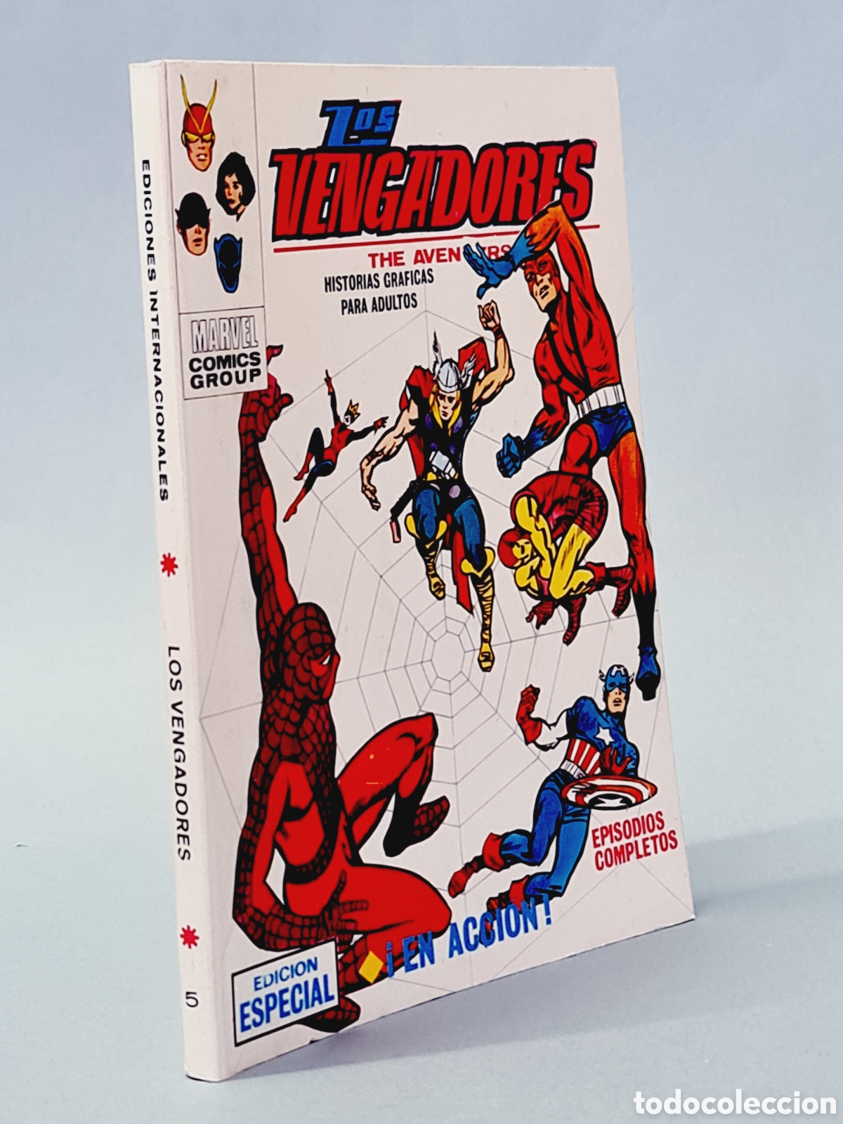 C&oacute;mics: DE KIOSCO LOS VENGADORES 5 EN ACCI&Oacute;N TACO EDICIONES MARVEL VERTICE - Foto 1