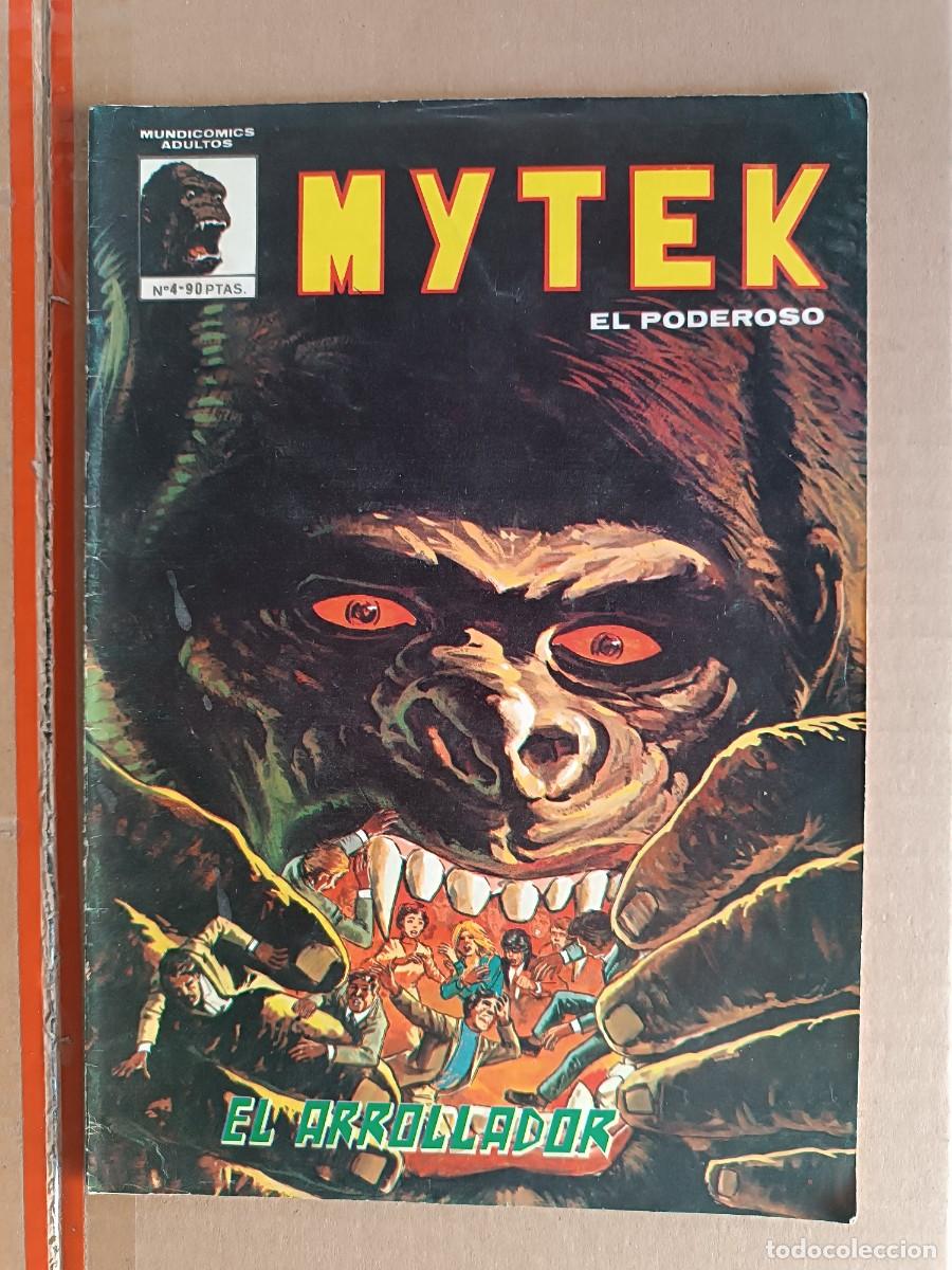 C&oacute;mics: MYTEK EL PODEROSO N&ordm; 4 - EL ARROLLADOR ~ FLEETWAY/ MUNDICOMICS / VERTICE (1981) - Foto 1
