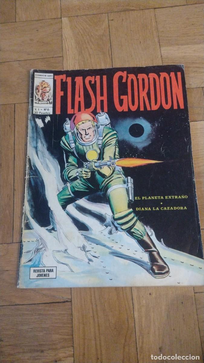 C&oacute;mics: Flash Gordon, volumen 1 - n&deg;6: El planeta extra&ntilde;o. Colecci&oacute;n Comics Art de Ediciones V&eacute;rtice - Foto 1