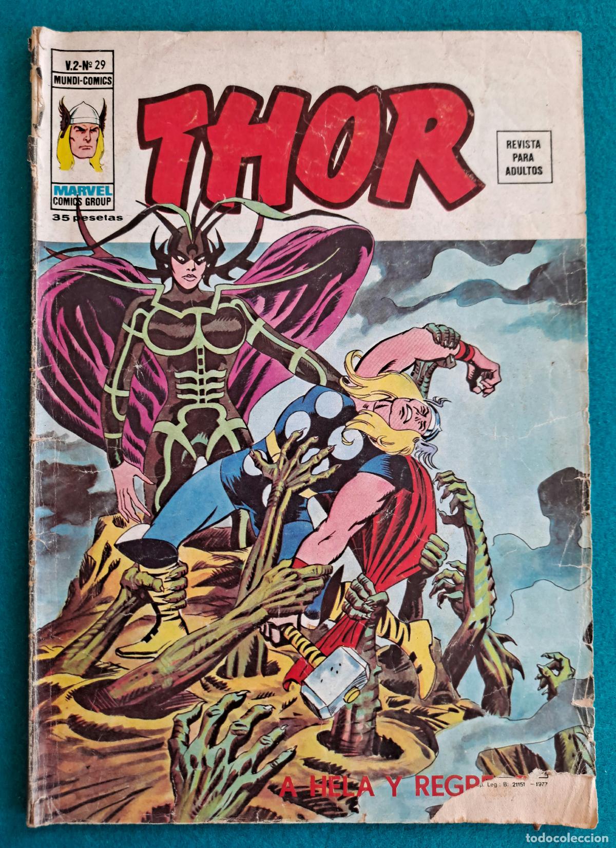 C&oacute;mics: RW TEBEO THOR N&ordm; 29 MUNDI COMICS MARVEL TBO85 - Foto 1