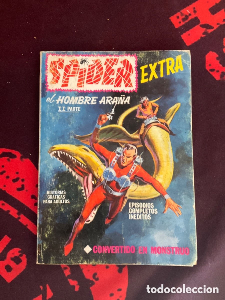 C&oacute;mics: SPIDER EXTRA, EDICIONES INTERNACIONALES, N&Uacute;MERO 24, (EDITORIAL V&Eacute;RTICE) - Foto 1