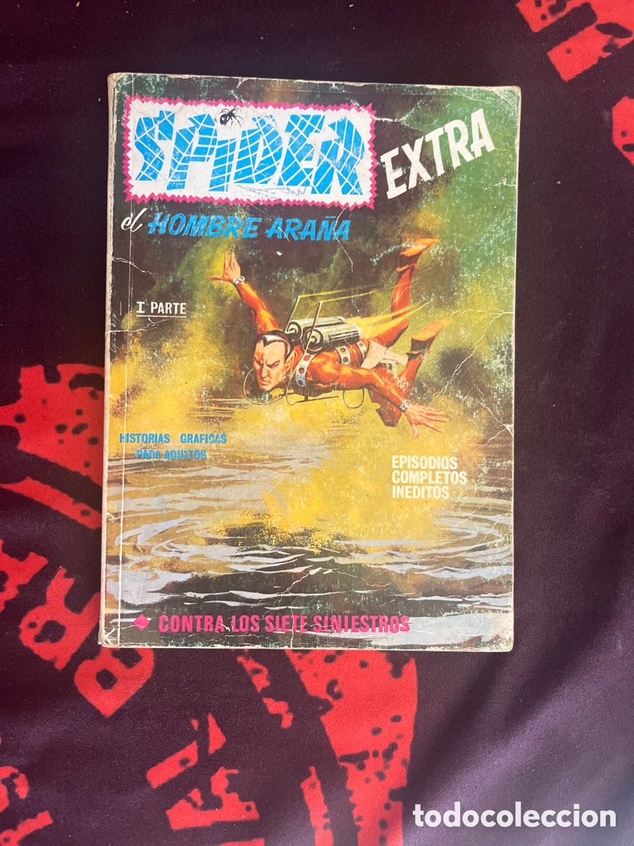 C&oacute;mics: SPIDER EXTRA, EDICIONES INTERNACIONALES, N&Uacute;MERO 12, (EDITORIAL V&Eacute;RTICE) - Foto 1