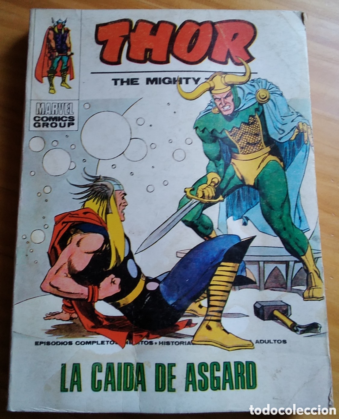 C&oacute;mics: Thor v&eacute;rtice comic V-1 n&uacute;mero 33 la ca&iacute;da de Asgard - Foto 1