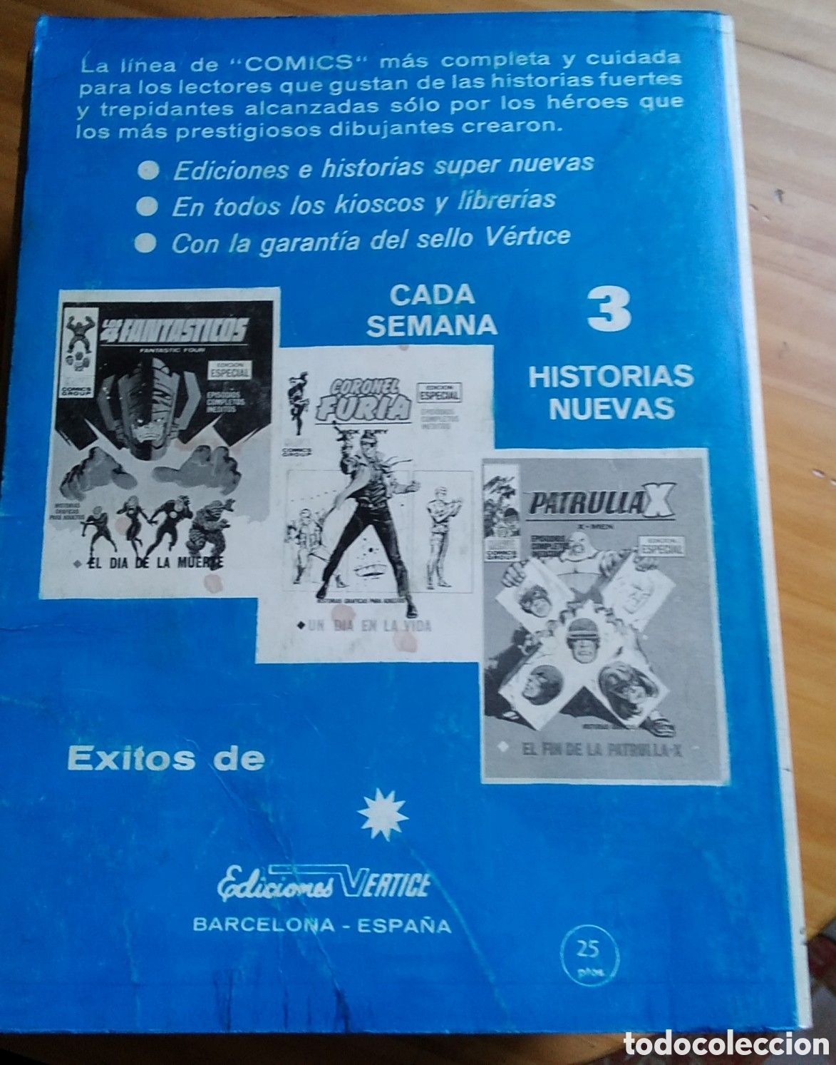 C&oacute;mics: Los vengadores v&eacute;rtice comic V-1 n&uacute;mero 25 cuidado con la vision - Foto 3
