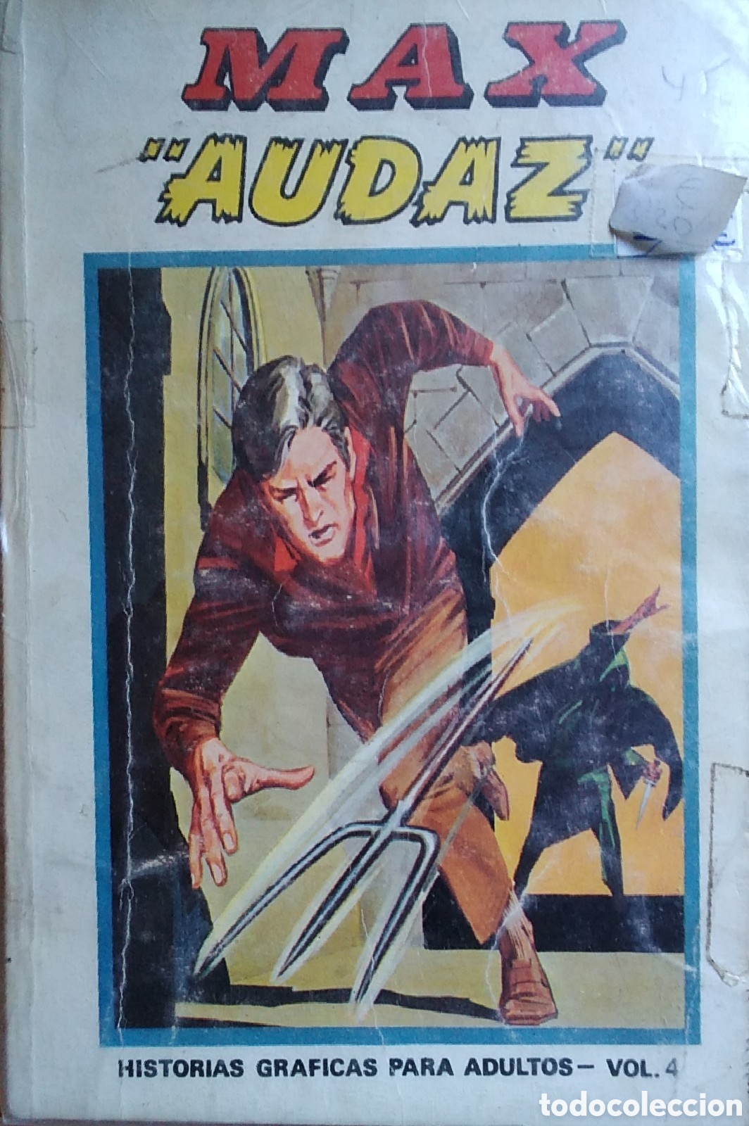 C&oacute;mics: Max audaz comic v&eacute;rtice V-1 especial n&uacute;mero 4 - Foto 1