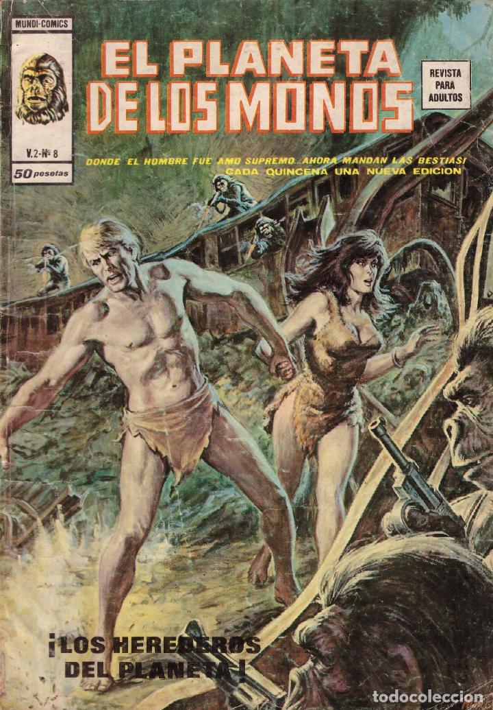C&oacute;mics: Comic El planeta de los simios, V.2, n&ordm; 8 - Mundo-Comics Vertice - Foto 1