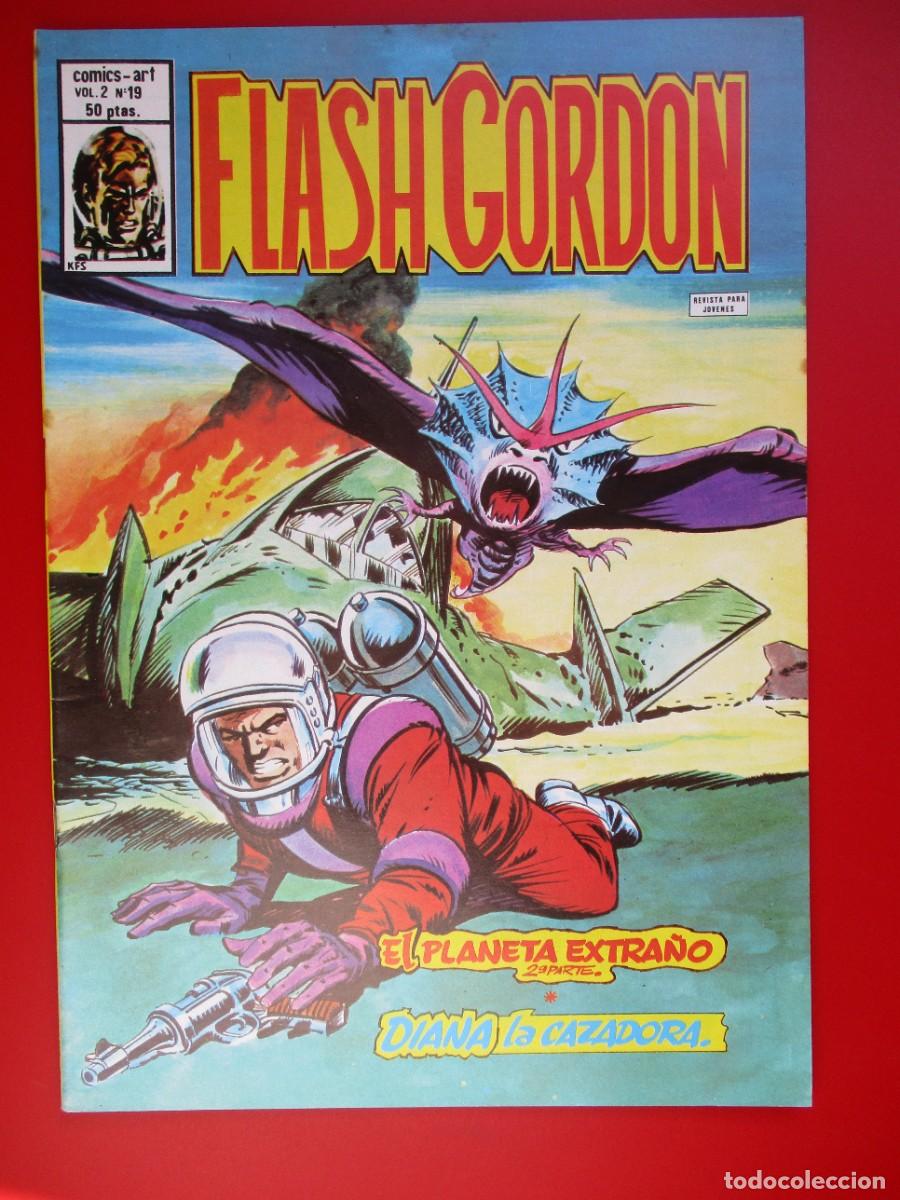 C&oacute;mics: FLASH GORDON 19 (1980, VERTICE V-2 )&middot; EL PLANETA EXTRA&Ntilde;O (2&ordf; PARTE) &iexcl;&iexcl;&iexcl; EXCELENTE !!!! - Foto 1
