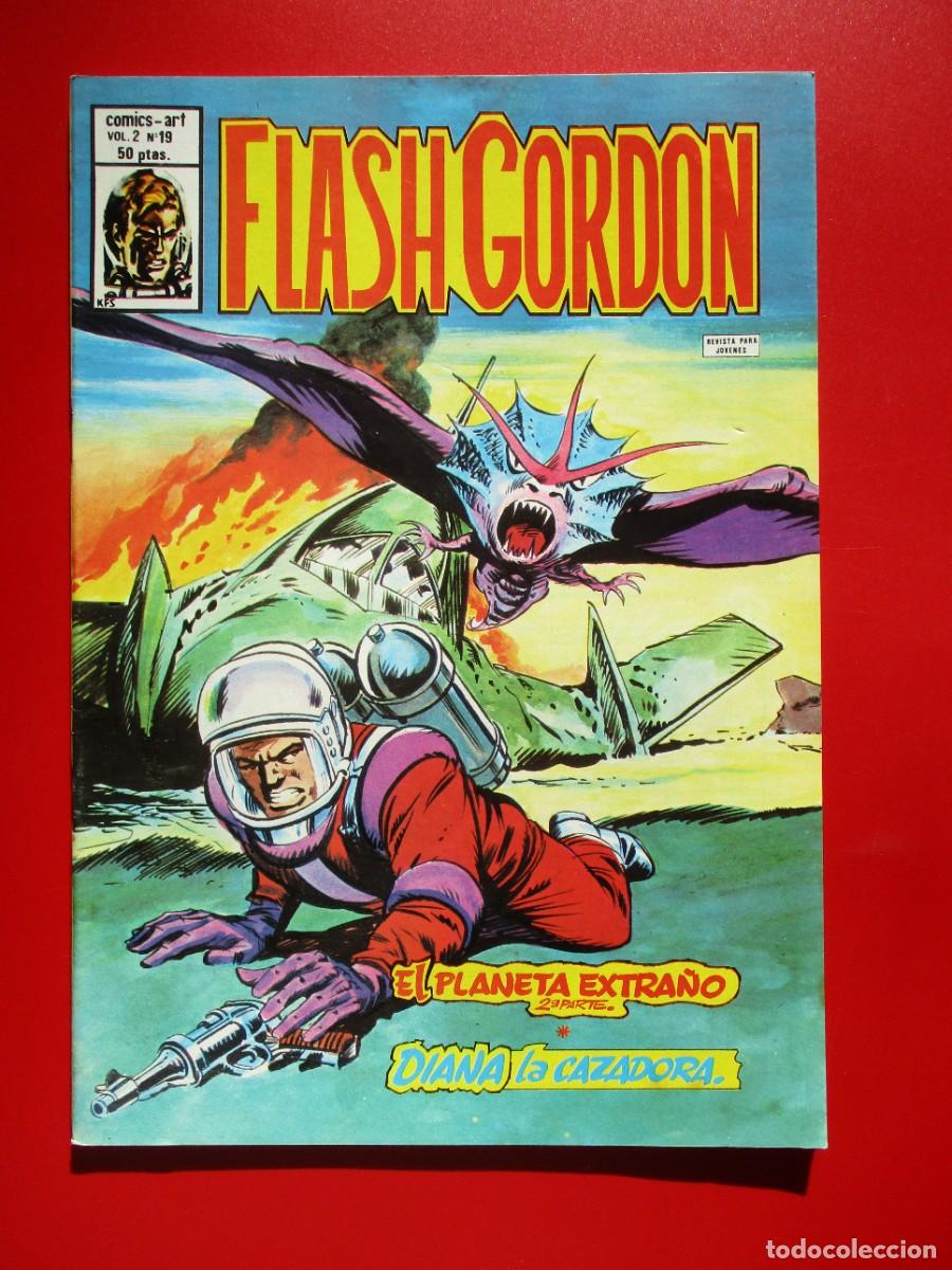 C&oacute;mics: FLASH GORDON 19 (1980, VERTICE V-2 )&middot; EL PLANETA EXTRA&Ntilde;O (2&ordf; PARTE) &iexcl;&iexcl;&iexcl; EXCELENTE !!!! - Foto 1