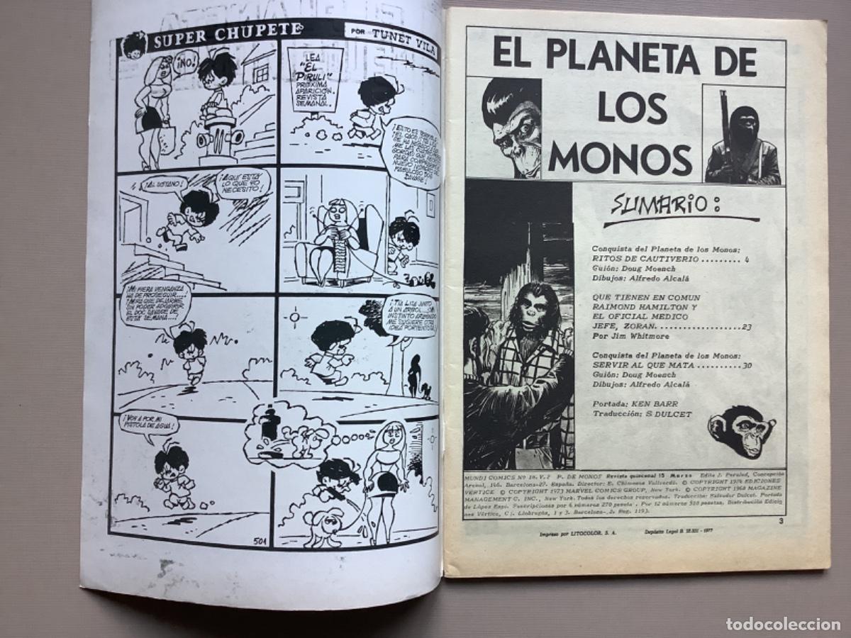 C&oacute;mics: EL PLANETA DE LOS SIMIOS VOLUMEN 2 N&Uacute;MERO 18 - Foto 2
