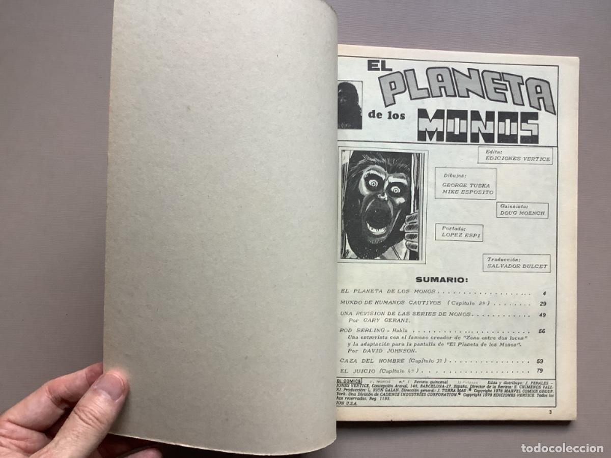 C&oacute;mics: EL PLANETA DE LOS MONOS N&Uacute;MERO 1 EXCELENTE ESTADO - Foto 2