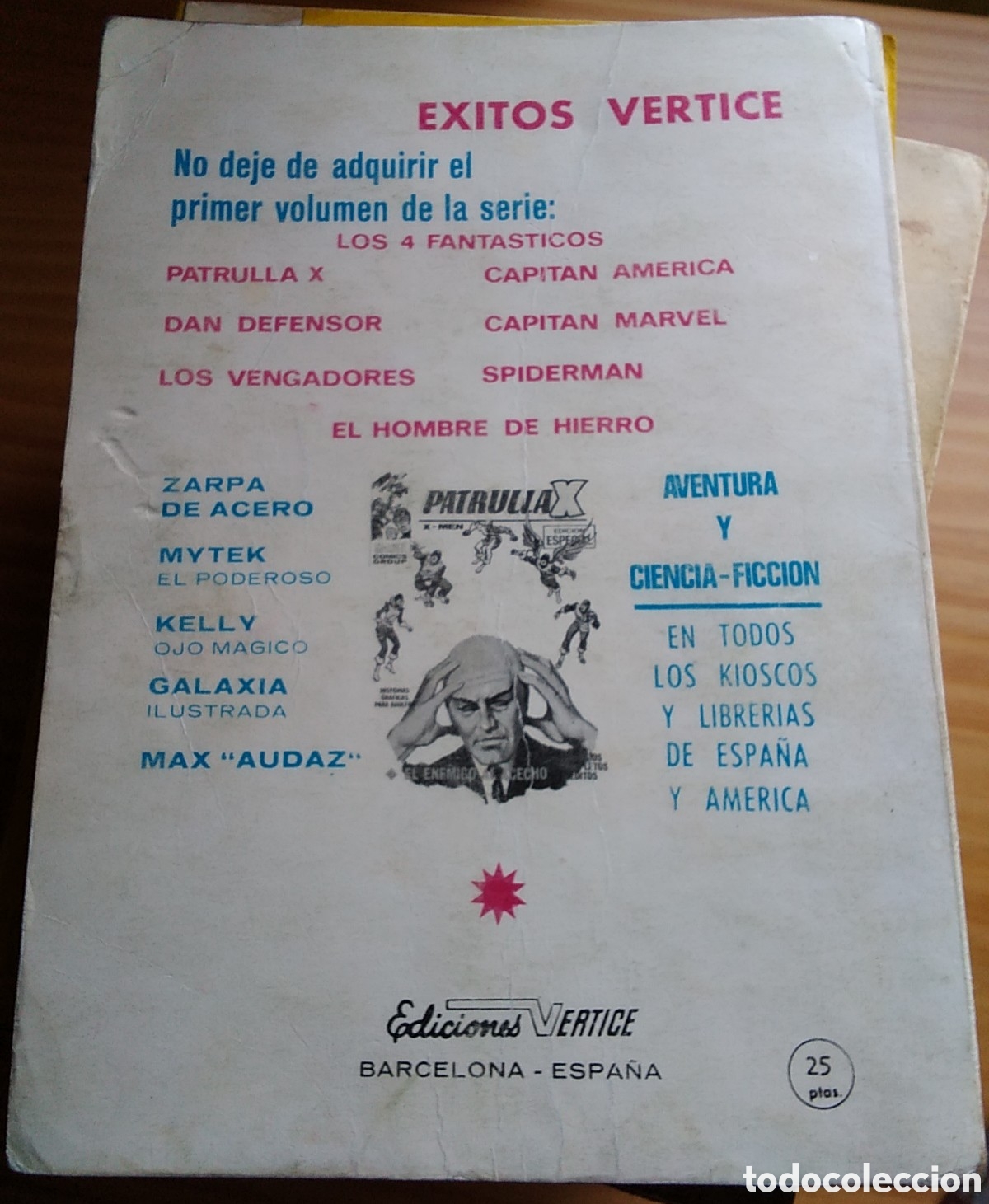 C&oacute;mics: Dan defensor c&oacute;mic v&eacute;rtice V-1 n&uacute;mero 8 el ataque de &rdquo;el buey&rdquo; - Foto 2